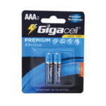 باتری نیم قلمی گیگاسل مدل Premium Alkaline بسته 2 عددی