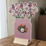 تقویم سویل 1405 طرح گل SEVIL