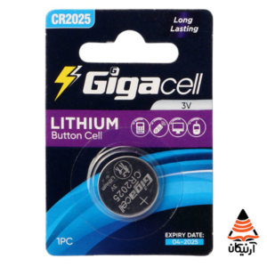 Gigacell باتری سکه ای 3v گیگاسل