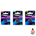 Gigacell باتری سکه ای 3v گیگاسل